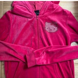 Pink Velvet Hello Kitty Sweater